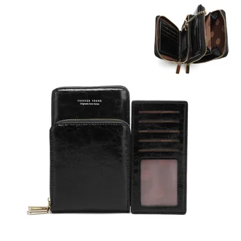 

Crossbody Wallet Bag Women Messenger Money Bags Girls Coin Purse Wallets Pocket Cards Holder Mini Shoulder Mobile Phone Bag