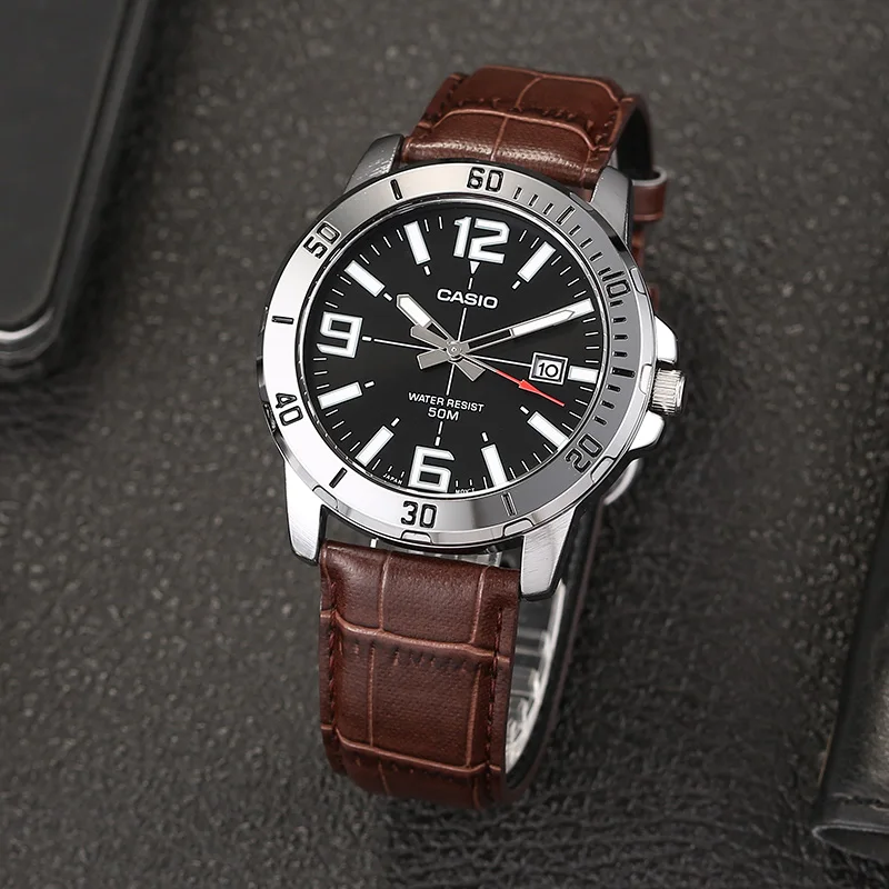 Casio MTP VD01L 1B|Quartz Watches| - AliExpress