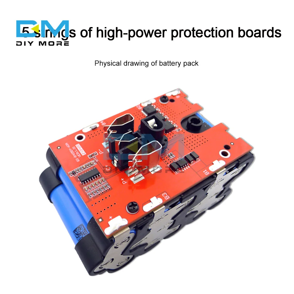 5S 18V 21V 65A BMS 18650 Lipo battery screwdriver Charger Protection Board For Angle grinder/electric drill/wrench /hammer | Электронные