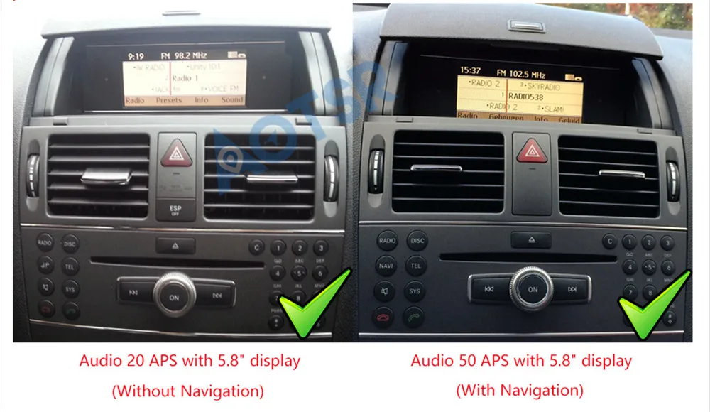 Android 9,0 32g Автомобильный Радио dvd-плеер gps навигация для Mercedes-Benz C klasse w204 2007-2011 автомобильный стерео головное устройство мультимедийная карта