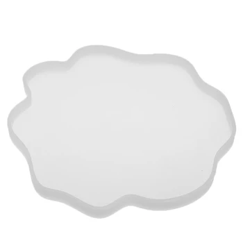 

Irregular Cup Mat Silicone Mold UV Resin Mould Pendant Crystal Epoxy Molds Table Decoration DIY Jewelry Making Tool