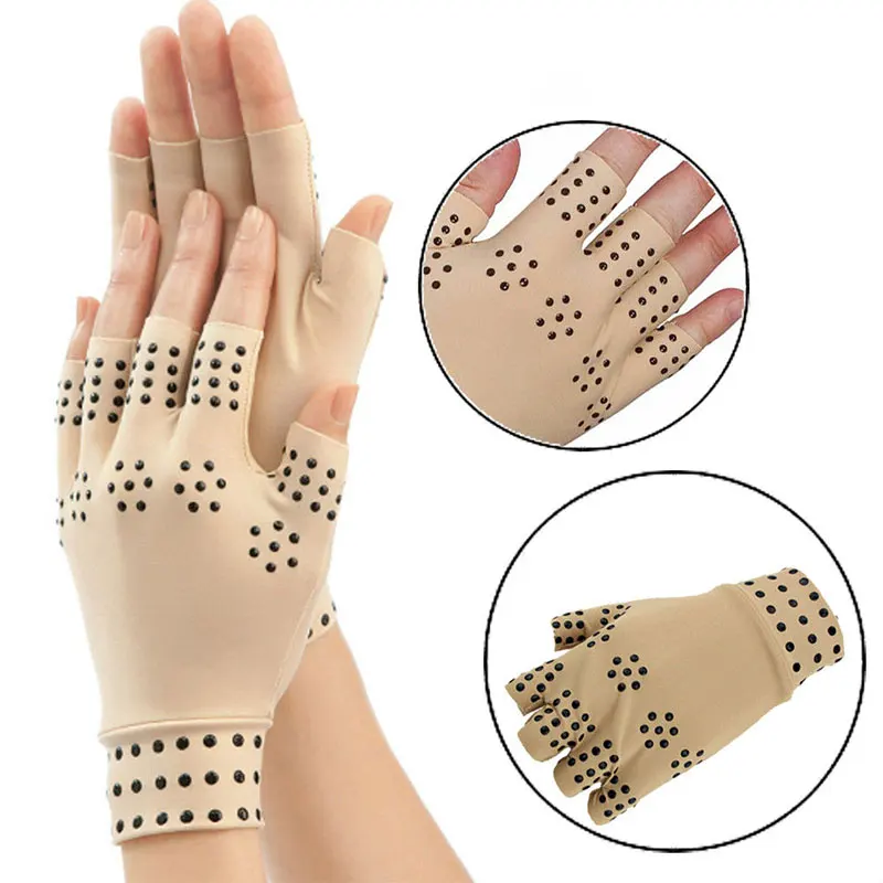 

Half-Finger Electromagnetic Therapy Dispensing Hand Massage Tool To Promote Blood Circulation In The Hands