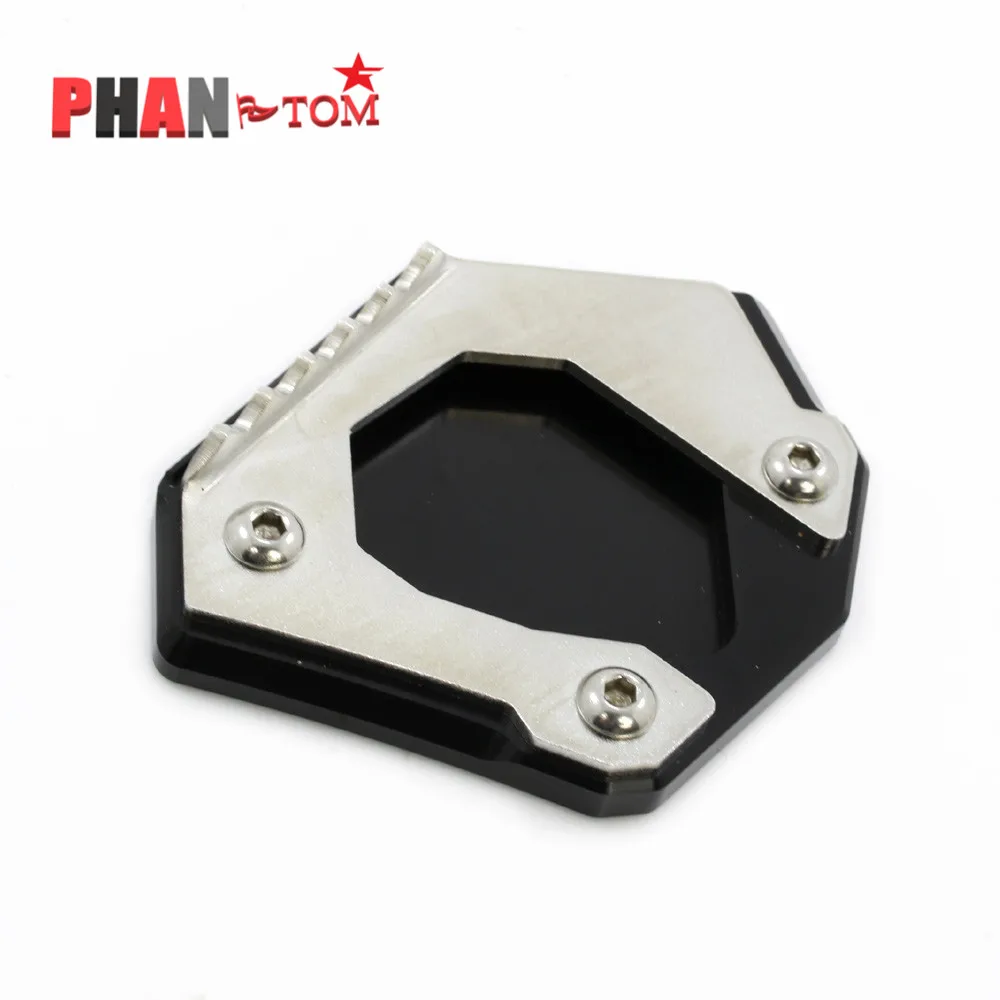 

Motorcycle CNC Aluminum Side Kickstand Stand Extension Support Plate For BMW F700GS 2013 2014 2015 2016 2017 F700 GS