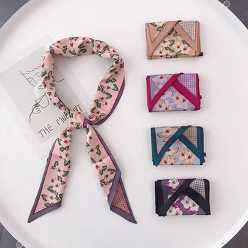 

Yishine 12x150cm 11colo Women Scarf Sharp-angl Flowers Sakura Prints Long Wraps Scarves Shawl for Girl Handkerchief Bag Decor