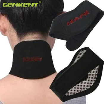 

Magnetic Neck Heat Therapy Support Belt for Massager Cervical Vertebra Protection Massage Alleviate Neck Pain