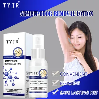 

40ML Herb Body Odor Summer Antiperspirant Spray Body Underarm Sweat Odor Clean Deodorants Spray Health Tool TQC131