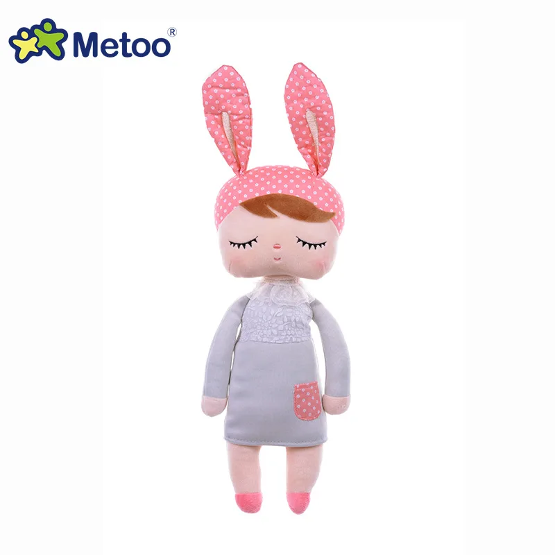 Metoo Кукла Мягкие игрушки Плюшевые животные детские игрушки для девочек детские мальчики Kawaii детские плюшевые игрушки мультфильм Анжела кролик, мягкие игрушки - Цвет: 912-0-3
