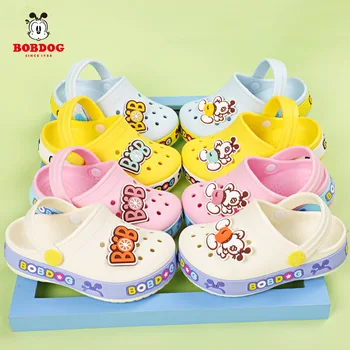 

Children's slippers Babdog 1-5-year-old boy hole sandals girl Baby Princess Garden slippers Kids Fashion Beach Shoes SO013