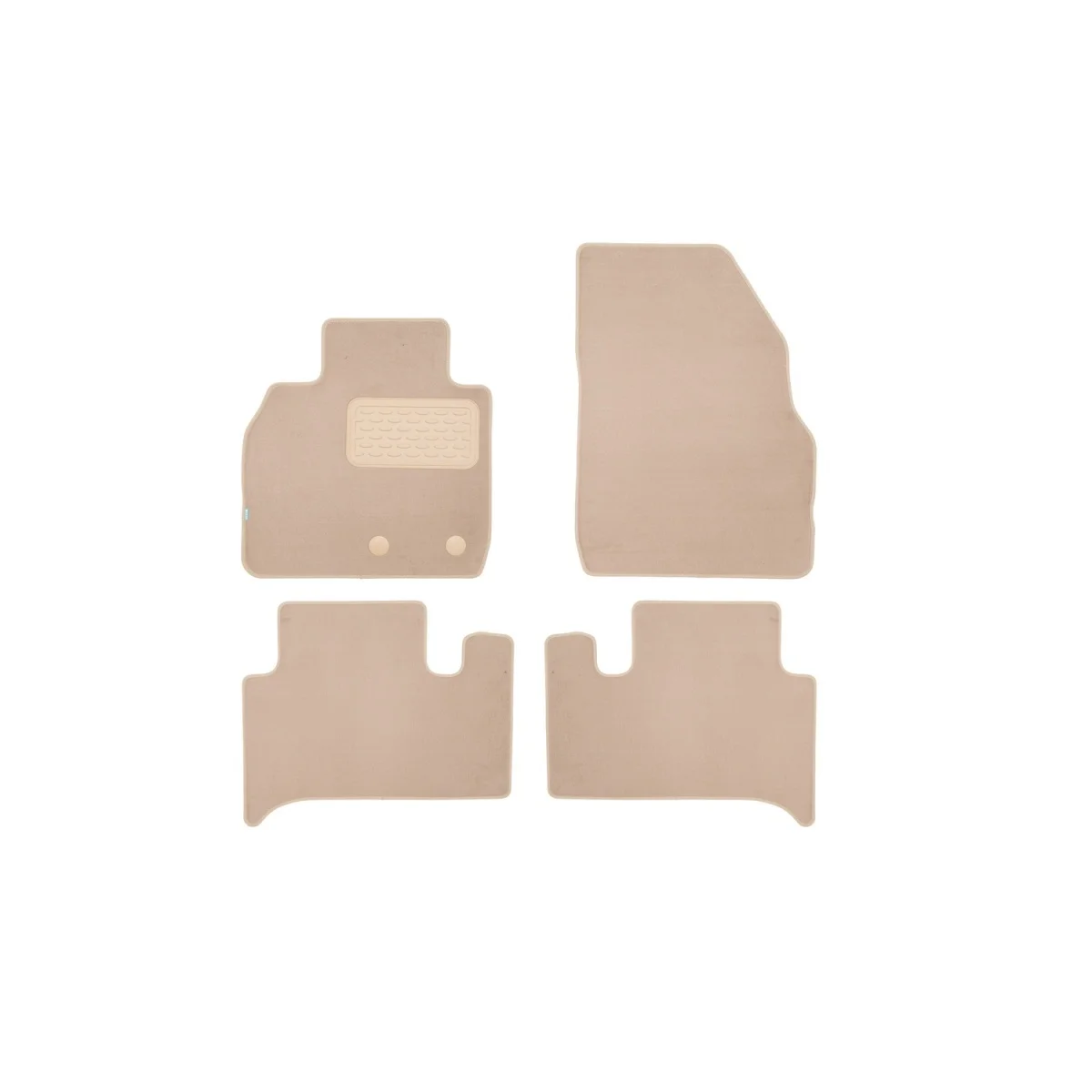Коврики в салон klever premium renault scenic ii акпп 2003-2009, ун