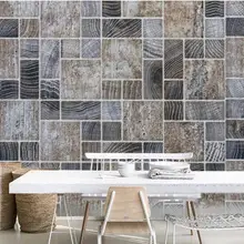 На заказ Большая фреска Европейская ретро плитка шаблон обои