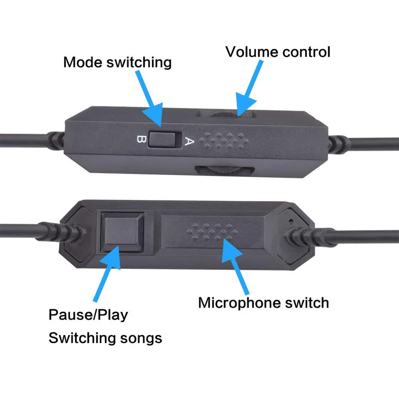 Сменный аудиокабель ABDO для игровой гарнитуры Logitech Astro A10 A40 A30 A50 G633 G933 Kingston HyperX Cloud