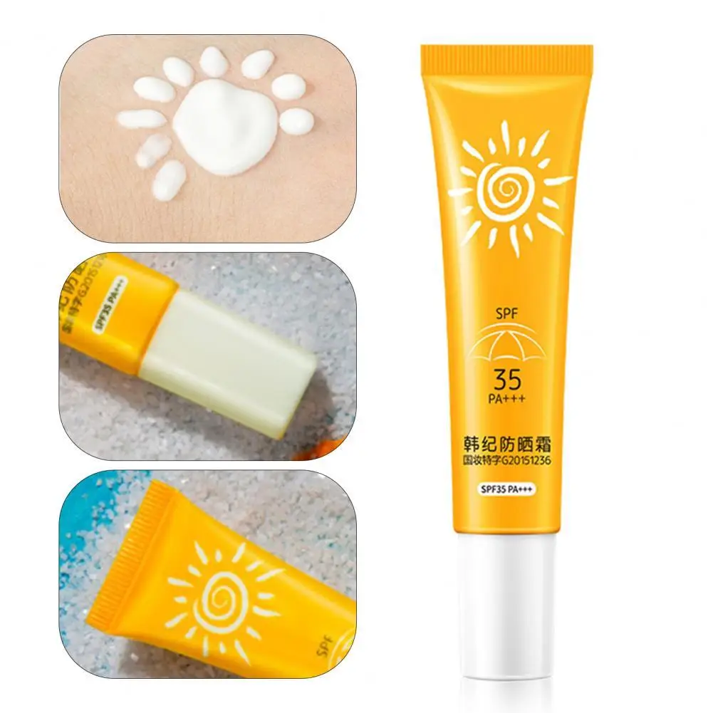 10g Whitening Protective Sunscreen Practical Non irritating Easy to Use