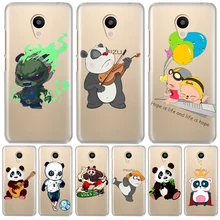 Meizu m6 용 기타 팬더 dc 참고 m5s 5c m3s 3 m5 참고 pro6 u10 u20 소프트 실리콘 tpu 커버 케이스 coque etui funda phone shell(China)