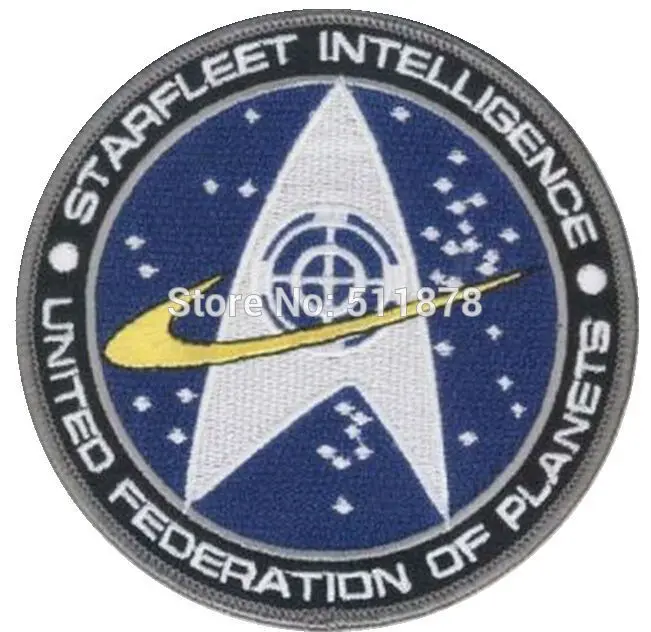 

TARFLEET INTELLIGENCE Command Comic Logo Uniform Movie TV Series Costume Cosplay Embroidered Emblem iron on patch