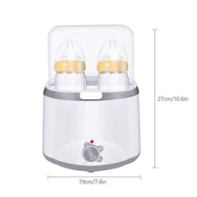 Белый PP Электрический нагреватель для бутылок стерилизаторы горячее молоко Многофункциональный подогреватель детского питания паровой стерилизатор многофункциональный 900 г