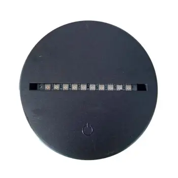

LED Lamp Bases For 3D Illusion Night Light 7 Colors Touch Switch Remote Control Replacement Base For 3D Table Desk Lamps