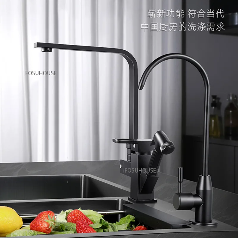 German Black Kitchen Sink Double Nano Kitchen 304 Stainless Steel Sink Home Improvement Wash Basin Accessories