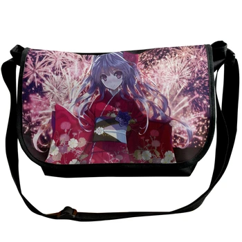 

Hefu-014 Fashion Solid Canvas Messenger Satchel Bags Buckle Casual Portable Shoulder Bag