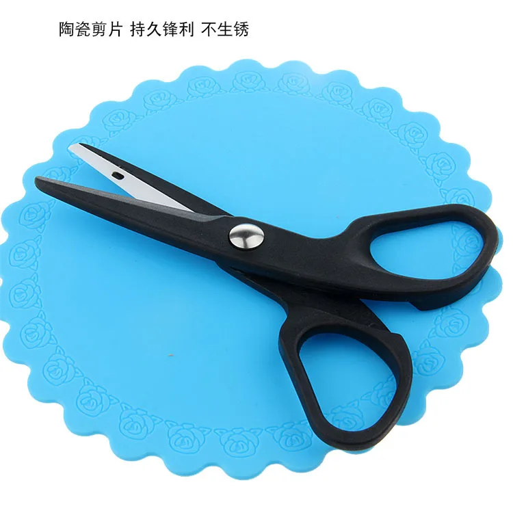 

Ceramic Scissors Fishing Line Scissors Sharp Homework Scissors xian tou jian Fishing Tool Scissors Ceramic Small Nail-scissor