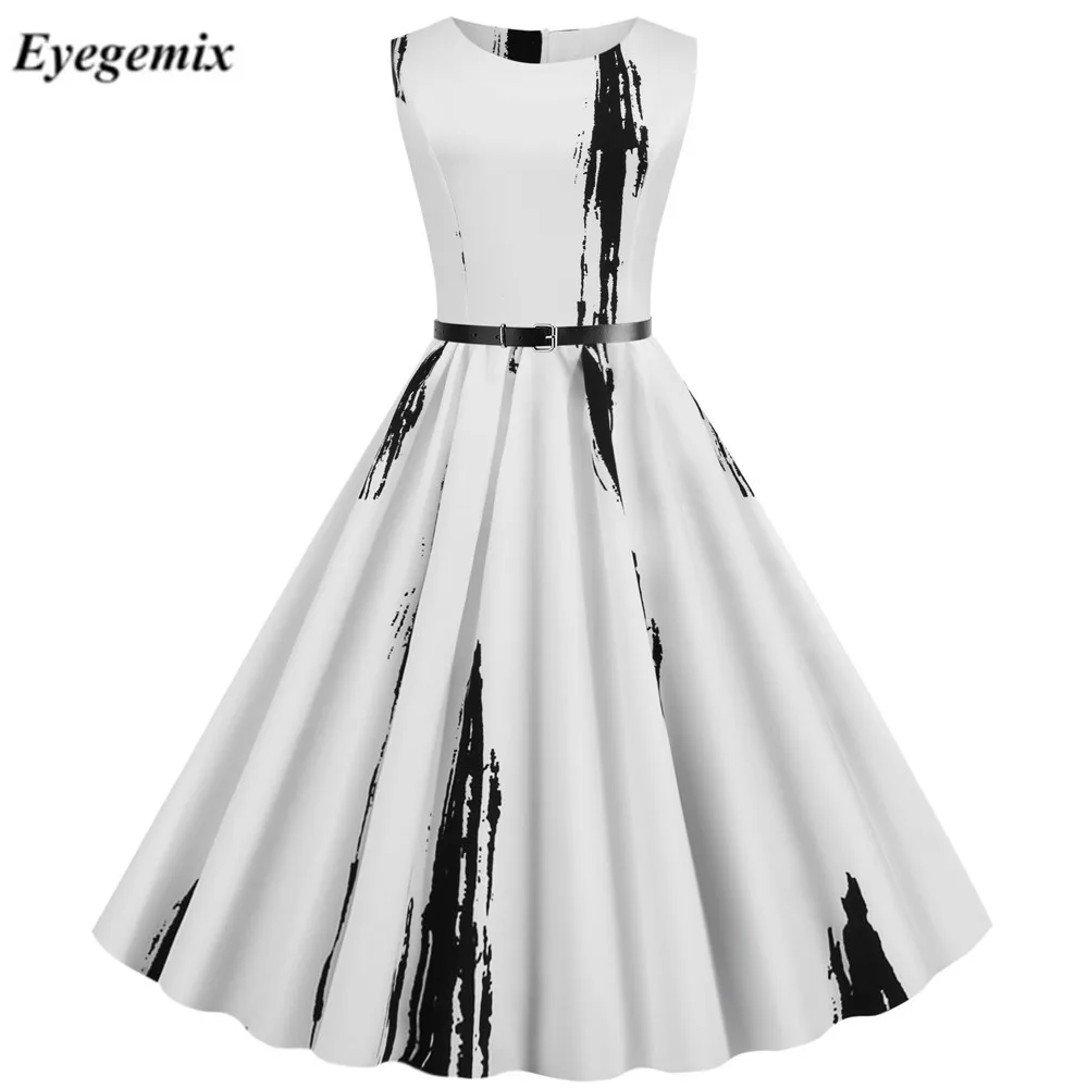 Летние женские платья, повседневные, цветочные, Ретро стиль, 50s 60s Robe Rockabilly Swing Pinup Vestidos, вечерние платья на День святого Валентина