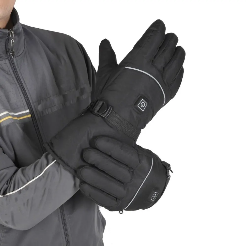 Gants chauffants électriques pour hommes et femmes, gant chauffant travail,gants  chauffants rechargeable,pour le Sport d'hiver, pour l'escalade, avec  batterie Rechargeable