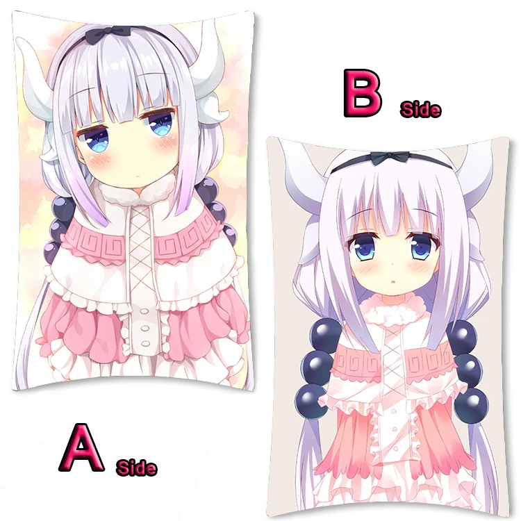 02 Аниме Кобаяши: спешлы Кобаяши Dakimakura обниматься тела чехол отаку подушки с пикантным принтовым наволочка 35x55 см - Цвет: 02