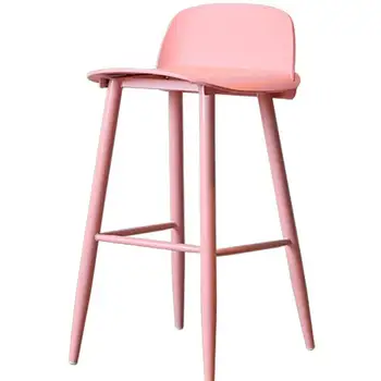 

Nordic Solid Wood Bar Table Household Modern Simple Balcony Close To Wall Narrow High Foot Milk Tea And Ch