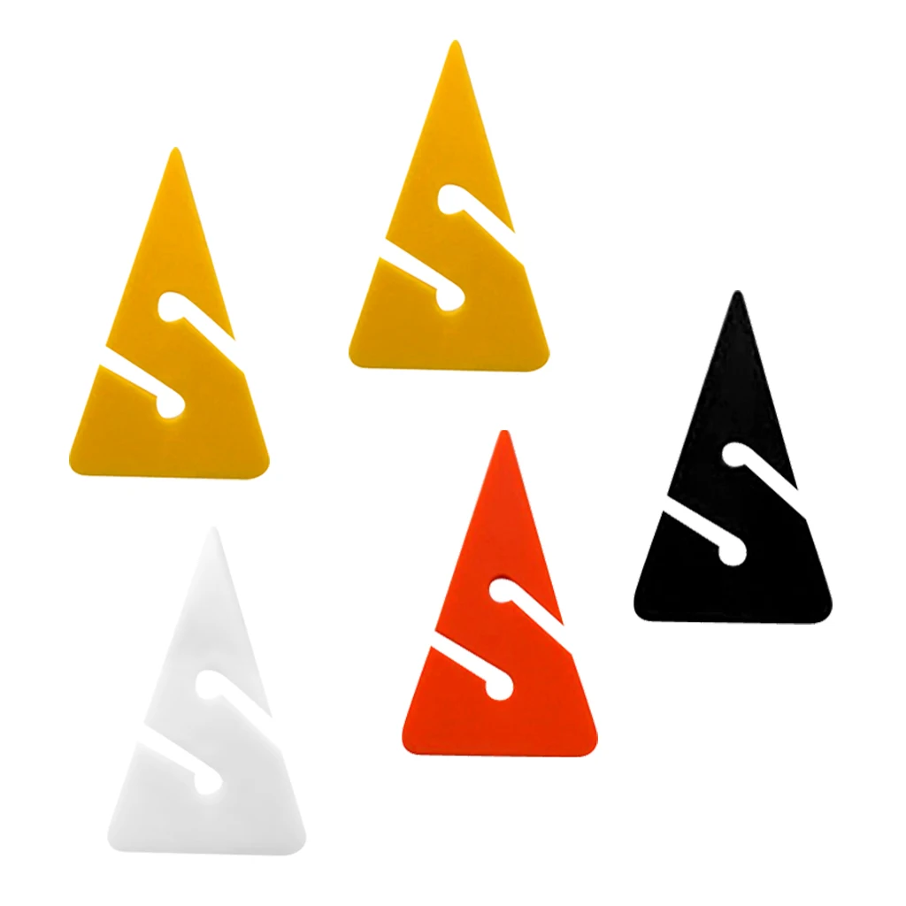 Pack 5 Scuba Diving Line Markers for Cave and Wreck Diving Gear Equipment Accessories - Various Color