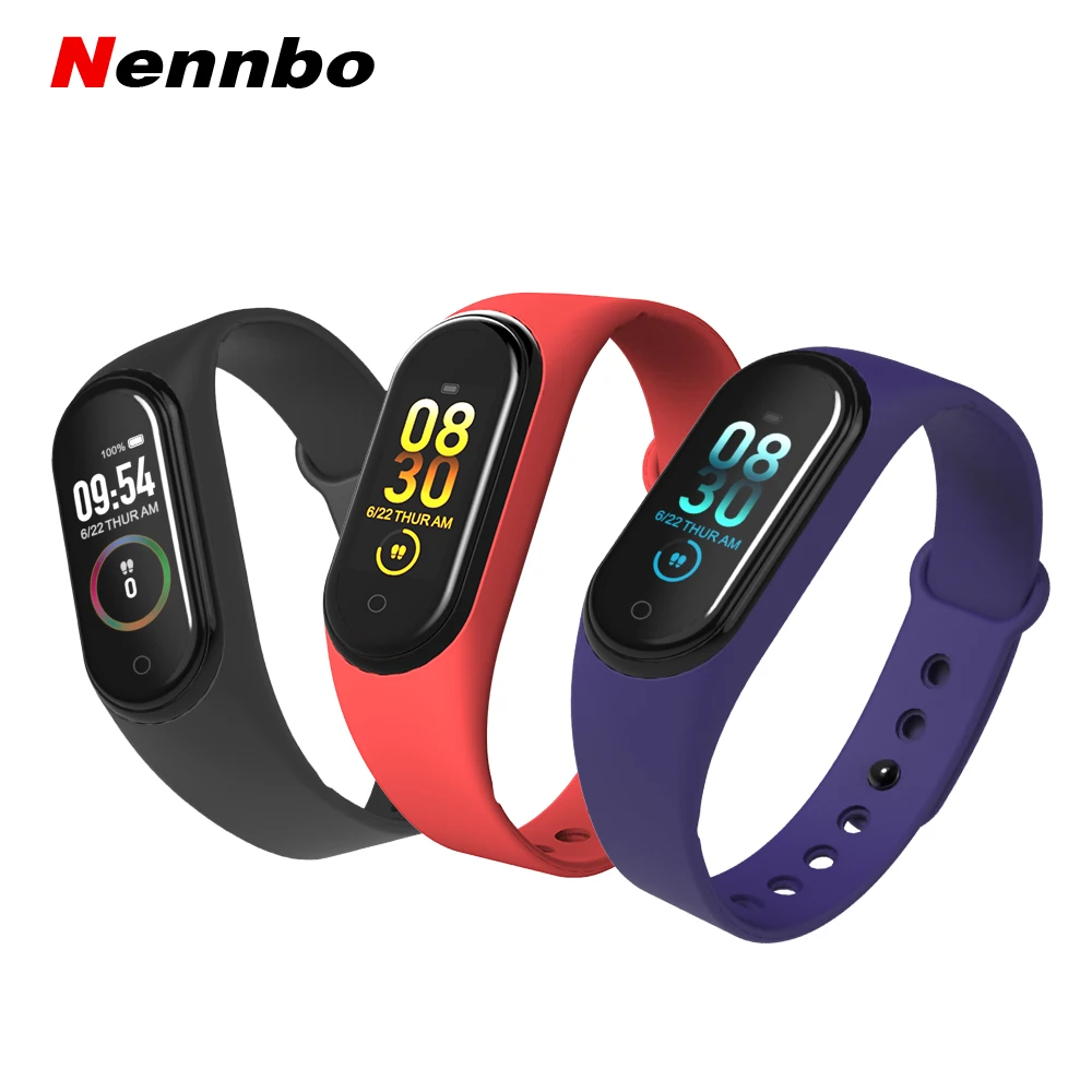 

M4 Smart band 4 Waterproof Fitness Tracker Sport bracelet Heart Rate Blood Pressure Smart Watch Monitor Health Wristbands