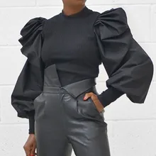 ^#Cheap Women Fashion Knitted Sweater Autumn Designer Puff Long Sleeve Jumper Office Ladies Tops Black Causal Knitwear African Pullovers ^#Cheap Women Fashion Knitted Sweater Autumn Designer Puff Long Sleeve Jumper Office Ladies Tops Black Causal Knitwear African Pullovers
