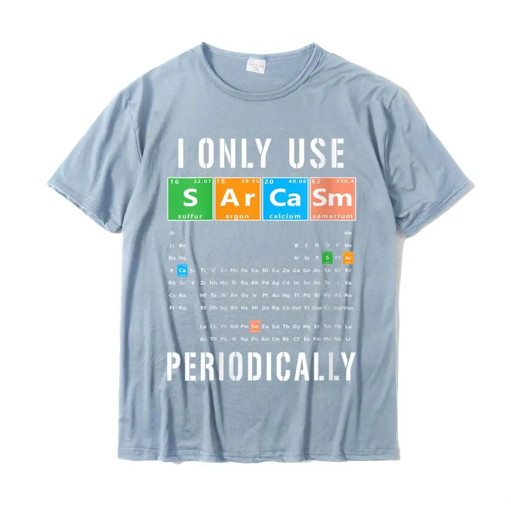 Party Special Short Sleeve Customized Top T-shirts Cotton Crewneck Men Tees Design T Shirt Summer/Fall Drop Shipping Womens Sarcasm Periodic Table I Only Use Sarcasm Periodically Meme V-Neck T-Shirt__MZ22652 light
