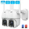 1080P Outdoor PTZ IP Camera Auto Tracking 2MP Cloud Home Security Wifi Camera 4X Digital Zoom Speed Dome Camera with Siren Light ► Photo 1/6