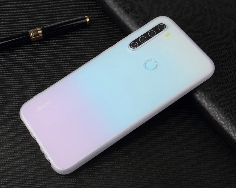Чехол для Redmi Note 8, 8 T, яркие цвета, мягкий силиконовый чехол из ТПУ для Redmi Note8, 8 T, матовый яркий чехол s, Note 8, 8 T, задняя крышка