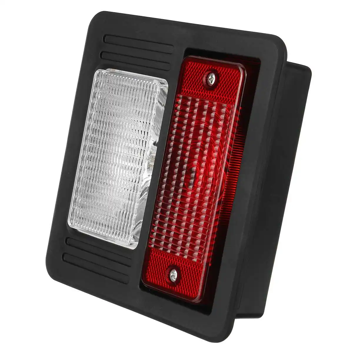 US $36.59 12pcs LED Tail Light Assembly Turn Signal Rear Light Lamp Indicator Amber Reverse Taillight Loader for Bobcat 763 Skid Steer