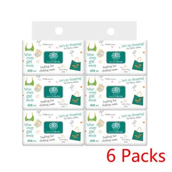 

6 Packs Of Bamboo Pulp Pumping Toilet Paper Available For Mother And Babies Soft Hand Towels Toilet Paper Tissue Napkin Paper
