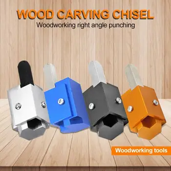 

Quick Cutting Corner Chisel Wood Carving Corner Chisel Square Hinge Recesses Mortising Right Angle Wood Chisel Woodworking Tools