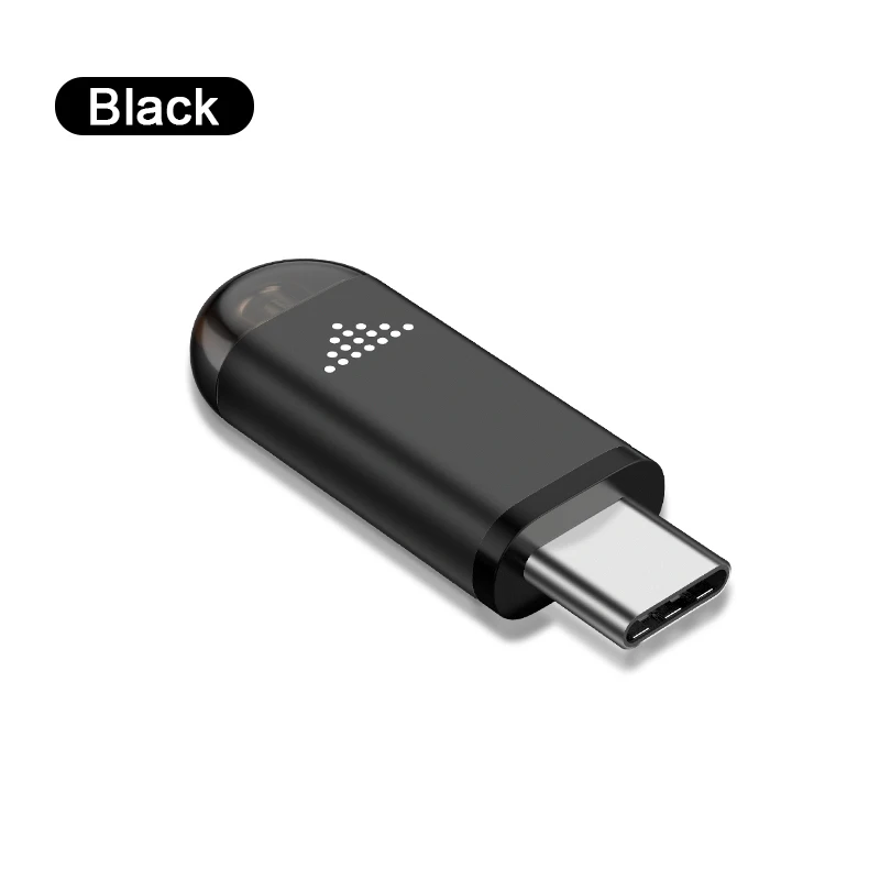 Black Coolreall инфракрасный пульт дистанционного управления TYPE-C интерфейс для samsung huawei Универсальный мобильный телефон беспроводной пульт дистанционного управления для Android - Цвет: Black