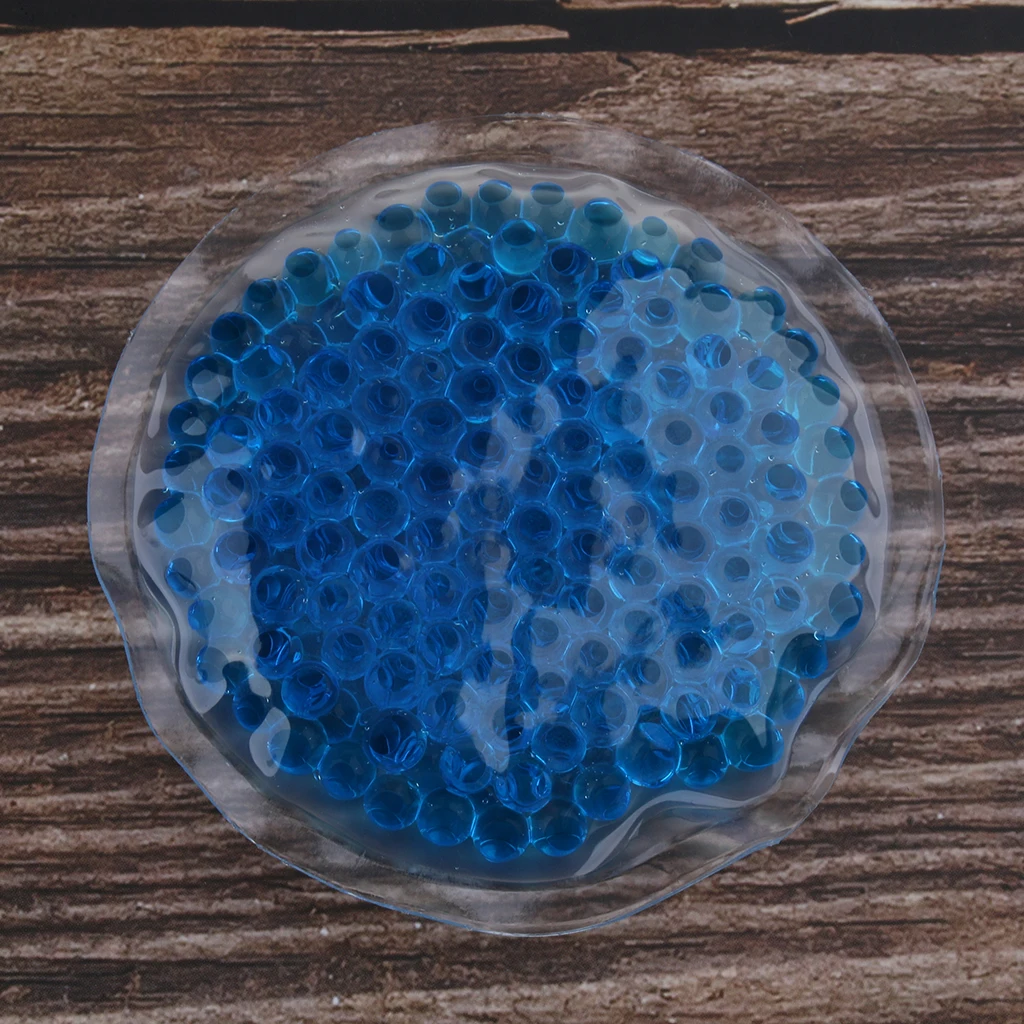 PVC Hot Cold Compress Ice Bag Gel Bead Reusable For Full Body Injury Recover