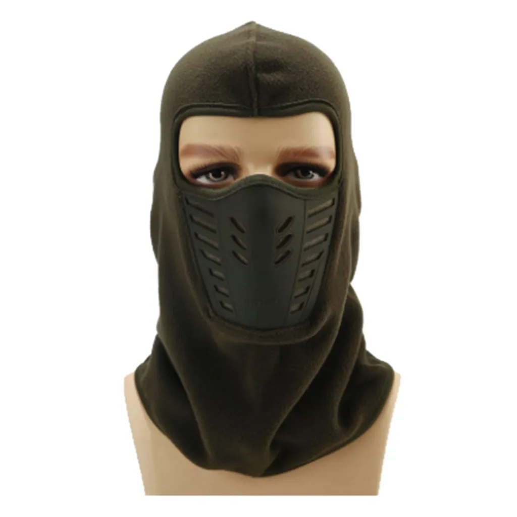 Cycling Face Mask Ski Neck Protecting Outdoor Windproof Fleece Winter Hat Helmet Sports Motorcycle Cycling Skiing Breathable