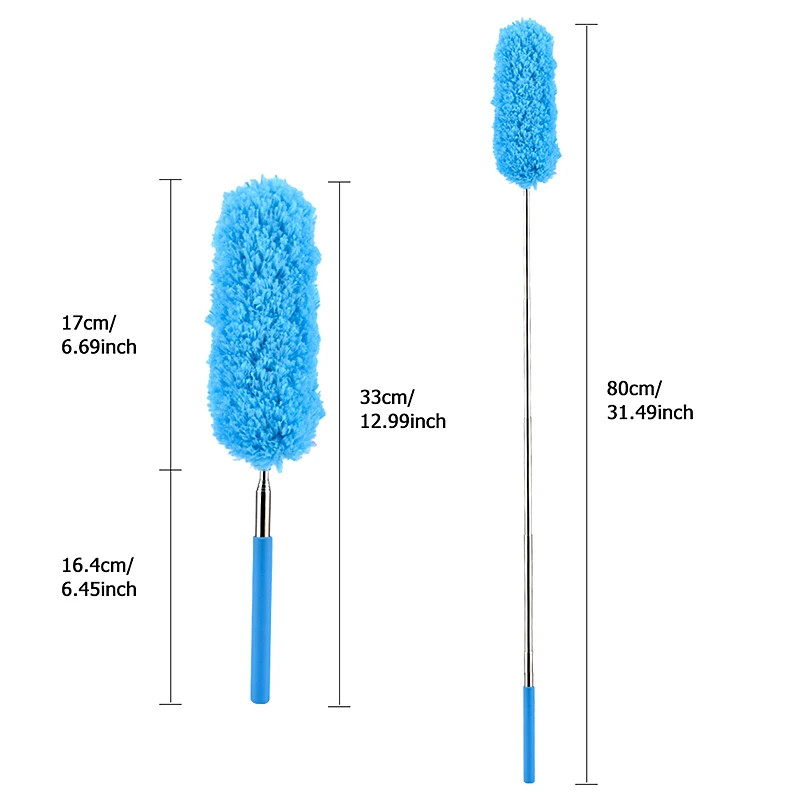 Duster из микрофибры выдвижная ручная щетка для пыли с удлинителем домашнего