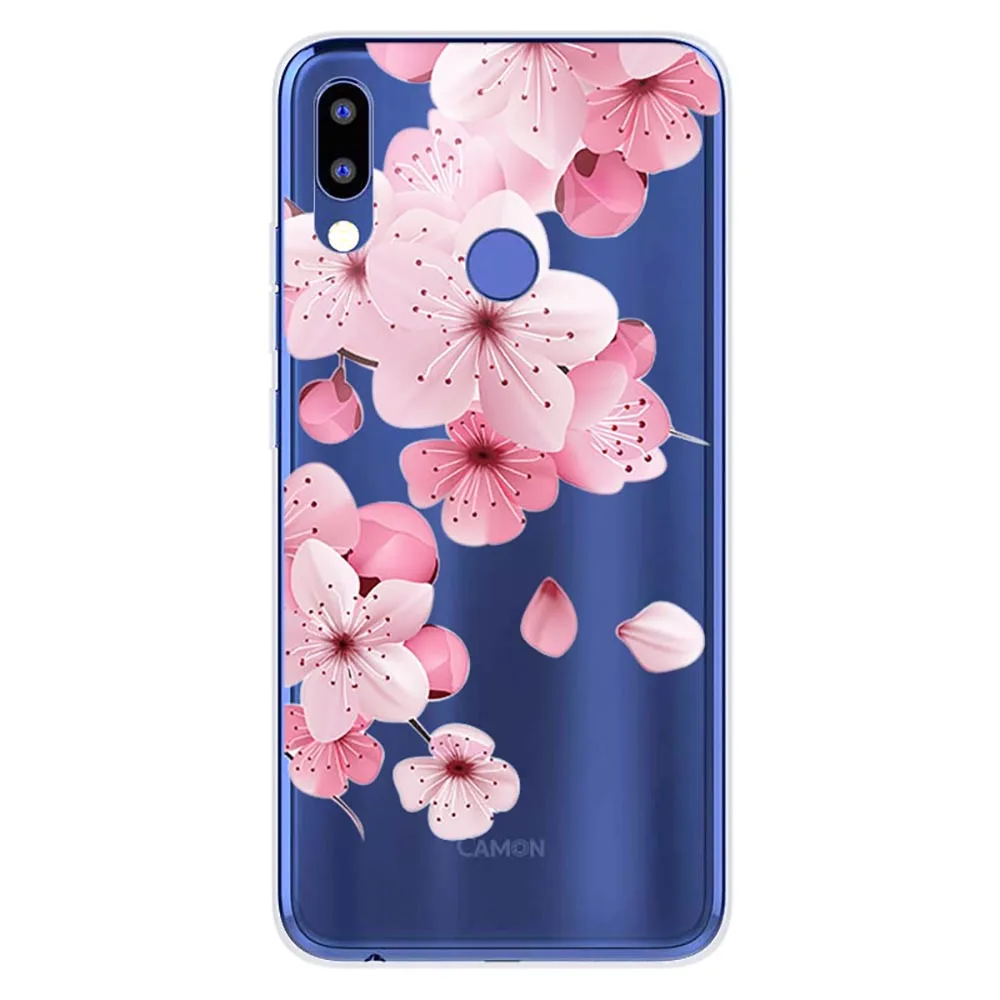 Мягкий силиконовый чехол из ТПУ для Tecno Camon 11 Camon11 PRO Чехол с принтом задняя крышка