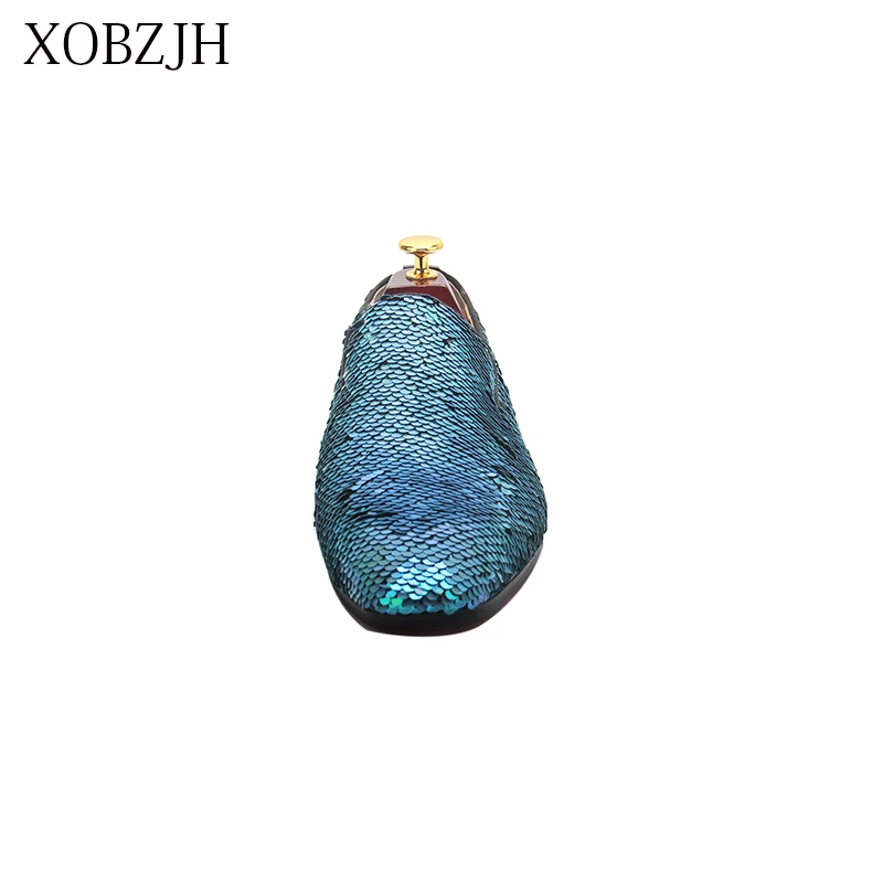 XOBZJH Man Shoes 2019 New Sequin Cloth Shoes Man'S Fashion Business Dress Suits Wedding Party Slip On Blue Shoes Big Size XOBZJH Man Shoes 2019 New Sequin Cloth Shoes Man'S Fashion Business Dress Suits Wedding Party Slip On Blue Shoes Big Size