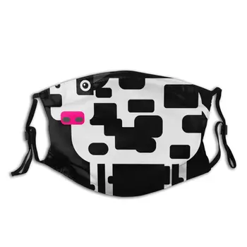 

protective mask with filter Cow anti dust PM2.5 reuse adult teen child girl