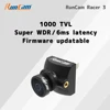 RunCam Racer 3 Racer3 Micro FPV Racing Camera CMOS 1000TVL Super WDR 6ms Latency for FPV Racing Drone Racer 3 Micro FPV Camera 1