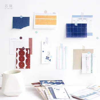 

Ins Creative Different Size Diary Dream Canaan Creative Folded Planner Notepad Note Dusk Writing Memo Pads