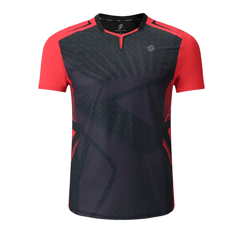 New Badminton shirts Men , sport shirt Tennis shirts Male , table tennis tshirt , Quick dry Fitness sports training tshirts New Badminton shirts Men , sport shirt Tennis shirts Male , table tennis tshirt , Quick dry Fitness sports training tshirts