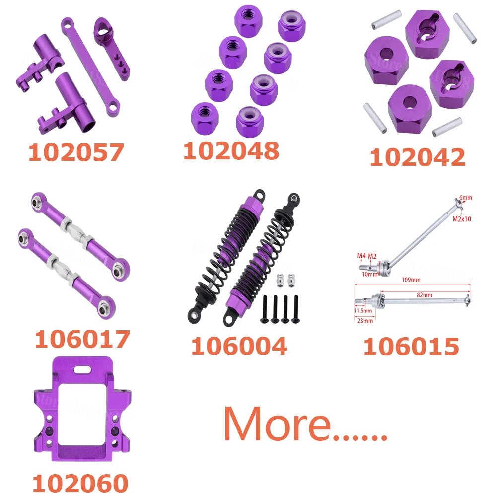 HSP Xstr Upgrade Parts untuk 1/10 Skala 