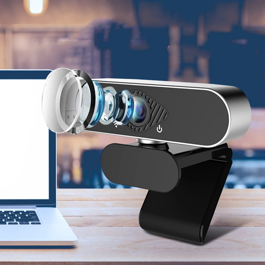 Portable HD 1080P Webcam PC Camera USB Autofocus Web Camera Flexible Video Live Teaching Cam For PC Laptop Desktop with Mic