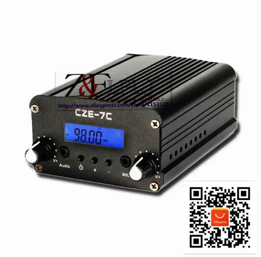 CZE-7C PLL FM 7W передатчик/беспроводной аудио передатчик 1 шт./лот | Электронные