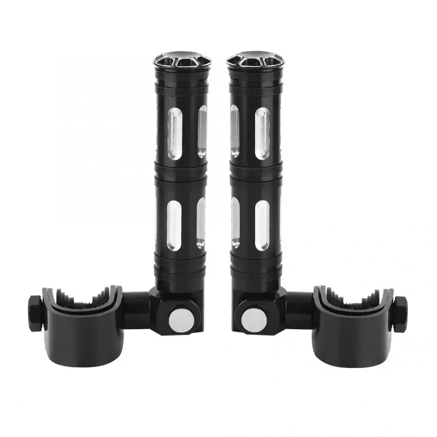 

repose pieds moto Quality Universal Motorcycle Legs Footrest Pedal Mount Accessory Fit for Honda motocicleta motocross